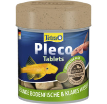Tetra Pleco Tablets, Fischfutter-Tabletten für Bodenfische mit Spirulina-Algen in der Dose.