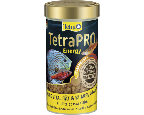 TetraPRO Energy Multi-Crisps Fischfutter für tropische Zierfische. Vitalität und klares Wasser. Natürliche Inhaltsstoffe und Präbiotika.