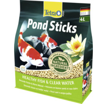 Tetra Pond Sticks Fischfutter, 4 Liter, für gesunde Fische und klares Wasser, mit natürlichen Inhaltsstoffen, hergestellt in Deutschland.