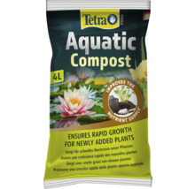 Tetra Pond Aquatic Compost, Teichpflanzenerde für Wasserpflanzen, 4 Liter Beutel