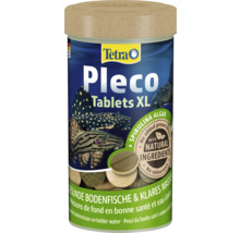 Tetra Pleco Tablets Extra Large Fischfutter Tabletten mit Spirulina-Algen und natürlichen Inhaltsstoffen für Bodenfische im Aquarium.