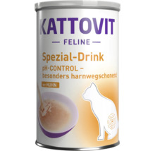 Dose Kattovit Feline Spezial-Drink pH-Control mit Huhn für Katzen, besonders harnwegschonend.