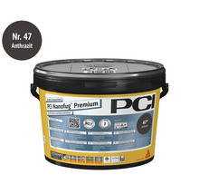 PCI Nanofug Premium variabler Flexfugenmörtel Nummer 47 Anthrazit im Eimer für Fliesen und Naturwerksteine