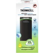 Thermacell Mückenabwehr für draußen, kabellos und ohne Spray, Wirkstoff aus Eukalyptus Citriodora Öl, schützt eine Fläche von 15 Quadratmetern.