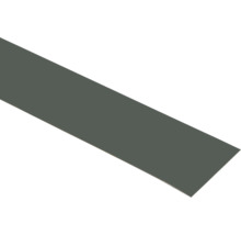 Flachprofil aus Metall oder Kunststoff in Anthrazit.