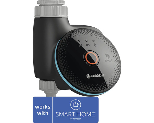 Gardena smart Water Control Bewässerungscomputer zur Gartenbewässerung, Gardena Logo, kompatibel mit Smart Home by Hornbach.