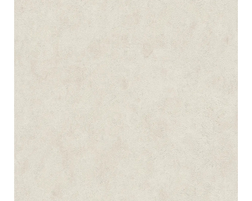 Strukturierte Vliestapete in Beige mit Putzoptik.