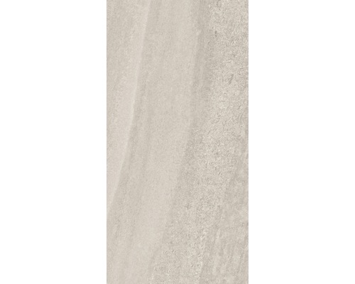 Beige Bodenfliese mit Steineffekt.