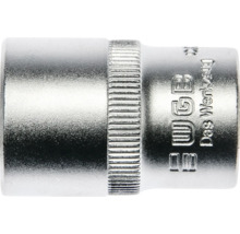WGB Steckschlüsseleinsatz aus Metall mit Riffelung.