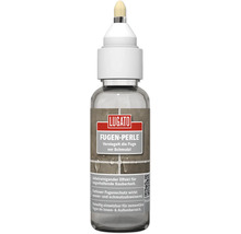 Flasche Lugato Fugen-Perle, farbloser Fugenschutz für zementäre Fugen im Innen- und Außenbereich, wasser- und schmutzabweisend.