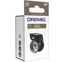Dremel EZ Twist Nasenkappe für Spannzangen und Aufspandorne in Originalverpackung mit Dremel Logo und Sicherheitssymbolen.