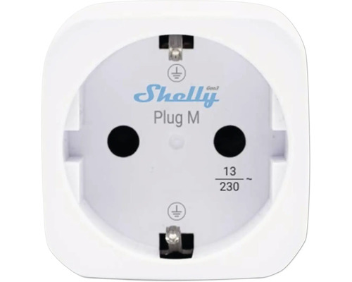 Shelly Plug M smarte Steckdose für Smart Home Systeme