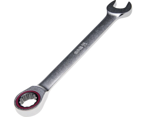 Ringratschenmaulschlüssel aus Metall von WGB mit Gabel und Ringratsche.