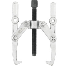 Zweiarmiger Universal-Abzieher von WGB aus Metall mit schwarzer Gewindespindel.