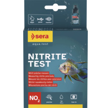 Sera Logo, Nitrit-Test für Aquarium, Teich und Meerwasser, Tröpfchentest zur präzisen Messung von Nitrit, für circa 75 Anwendungen.