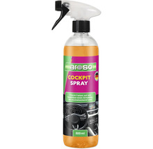 aroso Cockpit Spray zur Reinigung von Fahrzeuginnenräumen, 500 Milliliter