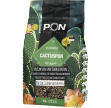 LECHUZA CACTUSPON Spezialsubstrat für Kakteen und Sukkulenten, torffrei, nicht vorgedüngt, 6 Liter.