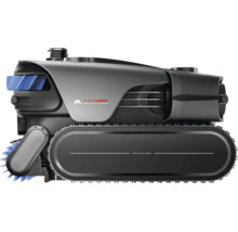 Automatischer Poolroboter X10 mit Raupenantrieb für die Bodenreinigung und Wandreinigung von Schwimmbecken.
