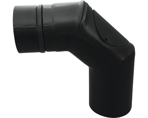 Ofenrohrknie mit Reinigungsöffnung