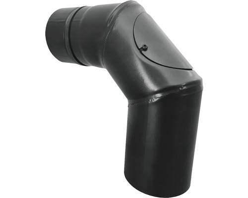 Ofenrohrknie mit Reinigungsöffnung