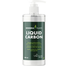 Dennerle Plants Liquid Carbon, flüssiger Kohlenstoff für gesundes Pflanzenwachstum im Aquarium, 300 Milliliter Flasche mit Dosierpumpe.