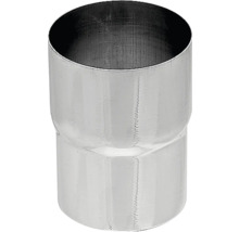 Zylindrische Rohrreduzierung aus Metall mit zwei unterschiedlichen Durchmessern.