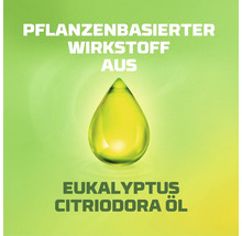 Pflanzenbasierter Wirkstoff aus Eukalyptus Citriodora Öl.