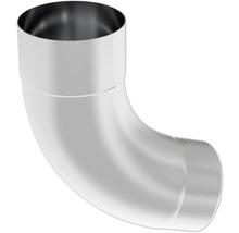 Bogen 90 Grad aus Edelstahl für Ofenrohre