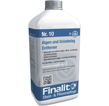 Finalit Nummer 10 Algen- und Grünbelag Entferner, 1 Liter Flasche für Natur- und Kunststein.