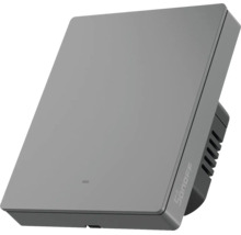 Smarter Wand-Lichtschalter von Sonoff, quadratisches Design mit flacher Front und seitlichen Belüftungsschlitzen.