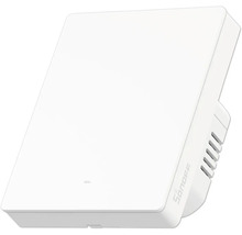 Sonoff Smart Home Gerät mit flacher Front und seitlichen Lüftungsschlitzen.