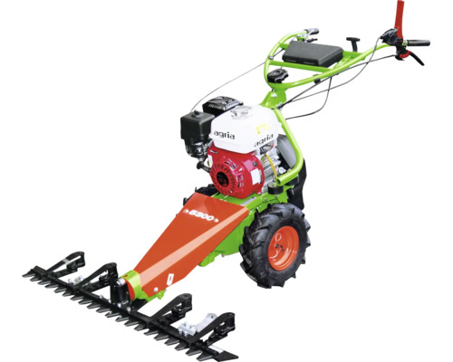 Agria Balkenmäher 5300 mit Honda-Motor und Mähbalken.