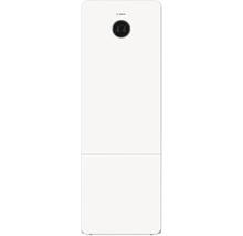 Bosch Gas-Brennwertgerät in Weiß mit rundem Digitaldisplay.
