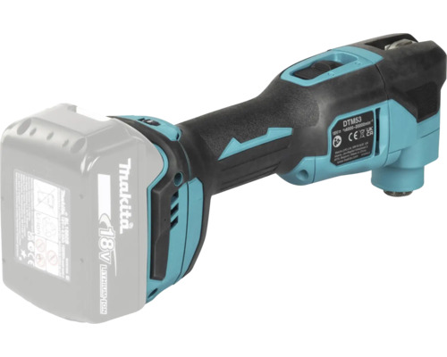 Makita Akku Multitool DTM53 18 Volt ohne Akku und Ladegerät in Türkis und Schwarz