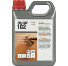 AkKit 102 Tiefengrund, 1 Liter Kanister, sehr emissionsarm, für Wand und Boden, reicht für circa 6,5 Quadratmeter.