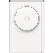 Weißer Bosch Smart Home Controller II mit zentralem runden Bedienelement und Bosch Logo.
