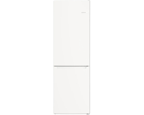 Bosch Kühl-Gefrier-Kombination freistehend mit zwei Türen und integriertem Griff.