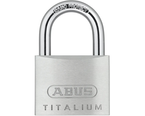 ABUS Vorhangschloss Titalium aus Spezialaluminium mit Nano Protect Bügel.