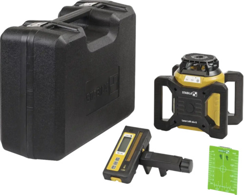Stabila Rotationslaser LAR 160 G Set mit Empfänger, Zielplatte und Koffer