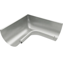 Dachrinnen-Innenecke aus Metall, 90 Grad, für halbrunde Dachrinnen.