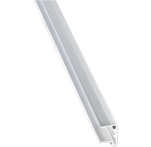 Aluminiumprofil für LED-Streifen, Montageprofil aus Metall.