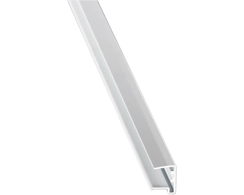 Abschlussprofil aus Aluminium, weiß, für Kanten.