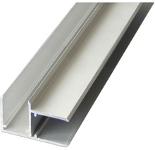 Aluminiumprofil in H-Form für Bauprojekte und Verkleidungen.