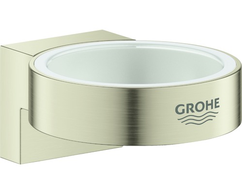 Halter GROHE Selection für Seifenspender und Zahnputzbecher nickel gebürstet 41027EN0