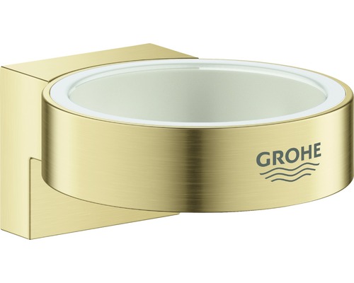 Halter GROHE Selection für Seifenspender und Zahnputzbecher cool sunrise gebürstet 41027GN0