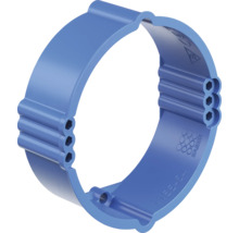 Kaiser Putzausgleichsring aus blauem Kunststoff für Unterputzdosen.