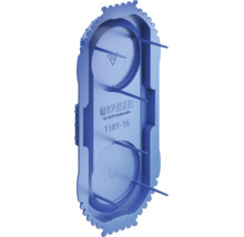 Kaiser Signaldeckel für Unterputzdosen, Modell 1181-16, aus Kunststoff mit Markierungsborsten für die Elektroinstallation.