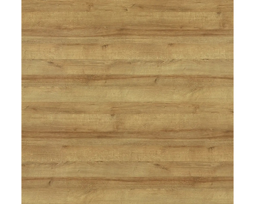 Holzoberfläche mit natürlicher Maserung und Astlöchern in Eichenoptik für Bodenbeläge.