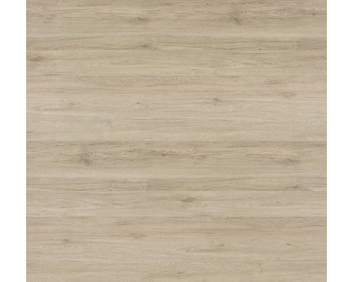 Bodenbelag in Holzoptik Eiche mit feiner Maserung und kleinen Ästen.