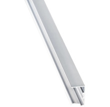 Aluminiumprofil in U-Form für die Montage von LED-Streifen.